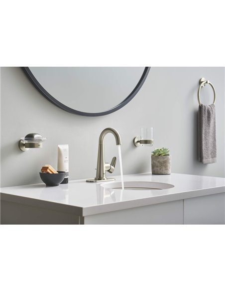 Grohe 40447 Essentials Glass with Holder