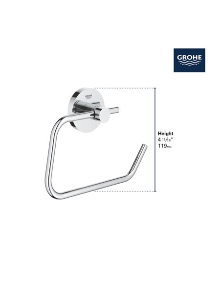 Grohe 40689 Essentials Paper Holder