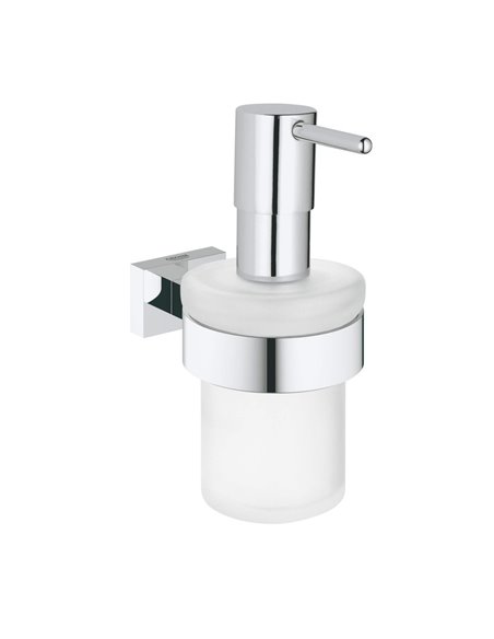 Grohe 40756 Essentials Cube Soap Dispenser with Holder