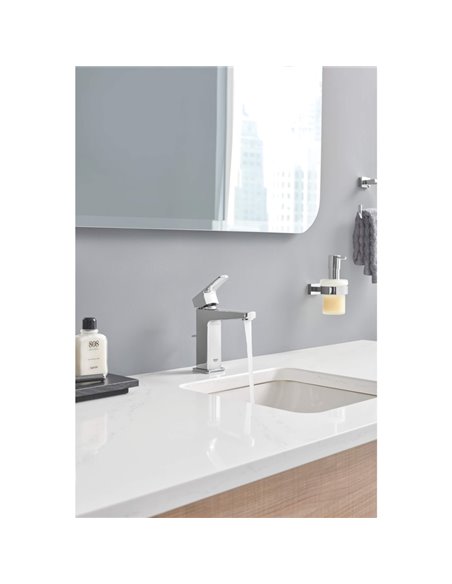 Grohe 40756 Essentials Cube Soap Dispenser with Holder
