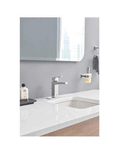 Grohe 40756 Essentials Cube Soap Dispenser with Holder