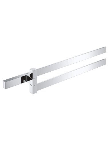 Grohe 40768 Selection Cube 15 3/4" Double Towel Bar
