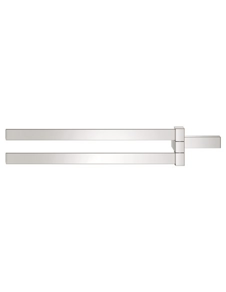 Grohe 40768 Selection Cube 15 3/4" Double Towel Bar