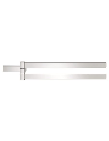 Grohe 40768 Selection Cube 15 3/4" Double Towel Bar