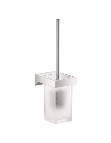 Grohe 40857 Selection Cube Toilet Brush Set