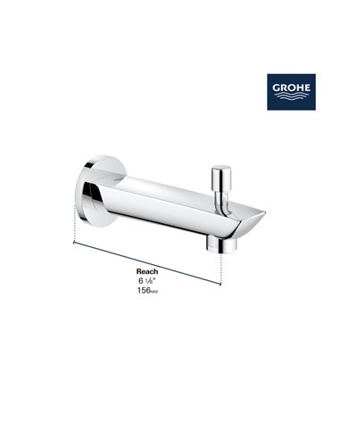 Grohe 13356 Eurosmart Diverter Tub Spout