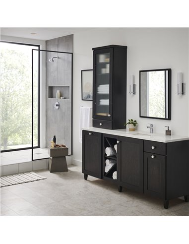 Grohe 23085 Bauloop Single Hole Single-Handle S-Size Bathroom Faucet 1.2 GPM Less Drain