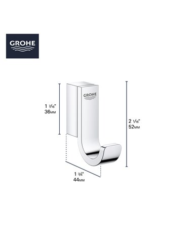 Grohe 41039 Selection Robe Hook