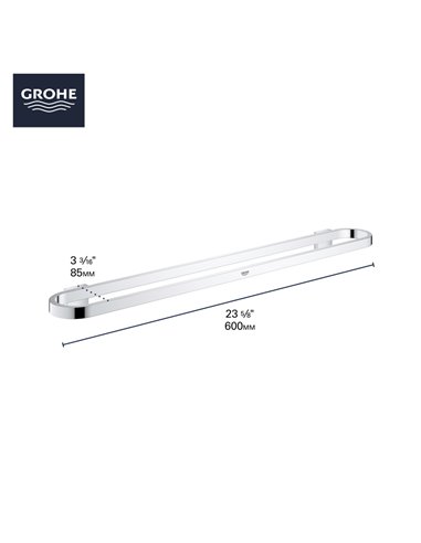Grohe 41056 Selection 24" Towel Bar