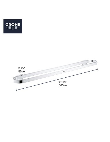 Grohe 41056 Selection 24" Towel Bar