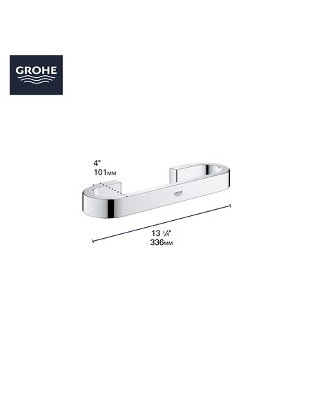 Grohe 41064 Selection 12" Grab Bar
