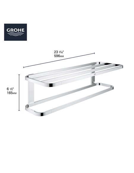 Grohe 41066 Selection Towel Rack