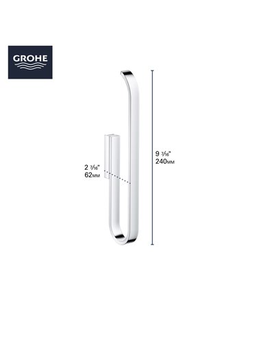 Grohe 41067 Selection Paper Holder