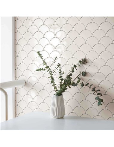 CE Aquarius 4x4 Fish Scale Gloss Avorio FS2