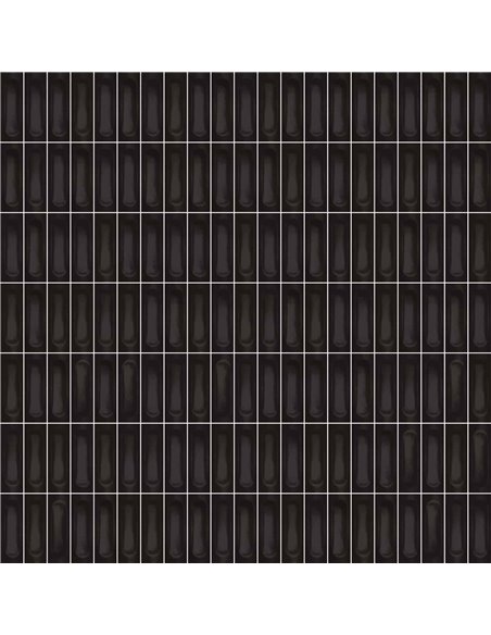 CE Confetto 2x6 Struttura 3D Nero MEUX