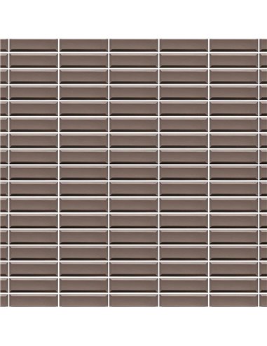 CE Diamante 2x8 Glossy Smoked Quartz