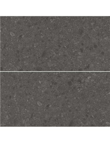 CE Flodsten 24x48 Matt Dark Grey - Night