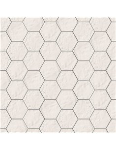 CE Forme 7x8 Hex Matt Bianco Assoluto