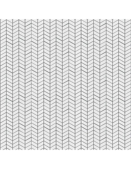 CE Horizon 1x2 Chevron Glossy Bianco C51