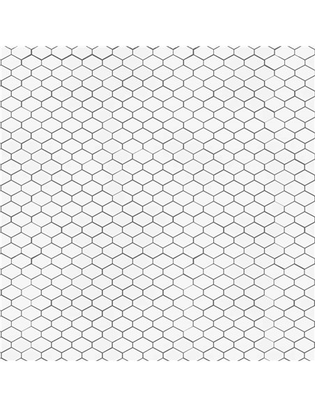 CE Lana Elongated Hex 2" Matt Bianco