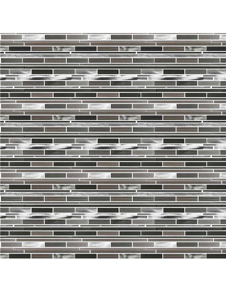 CE Metropole Interlocking 12x12 Charcoal