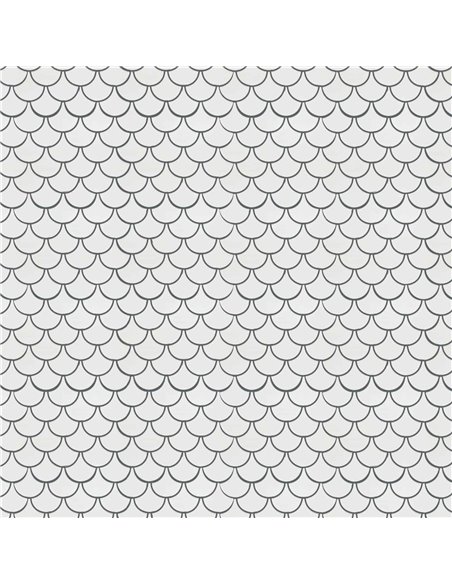 CE Mystic 3" Fish Scale Glossy Bianco X04