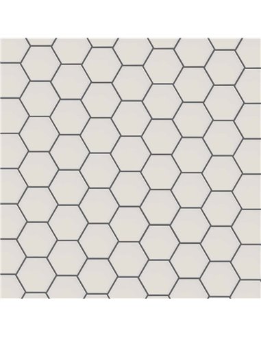 CE Twist Hexagonal 7" White