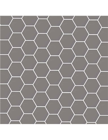 CE Twist Hexagonal 7" Grey