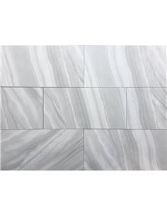 TR 12x24 Ocean Wave Light Grey Polished - Box