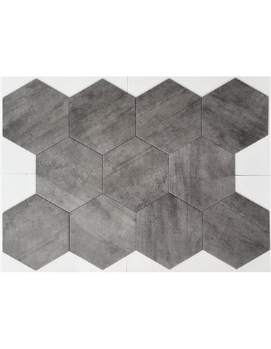 TR 12x x 10.3 Hexagon Dark Grey - Box