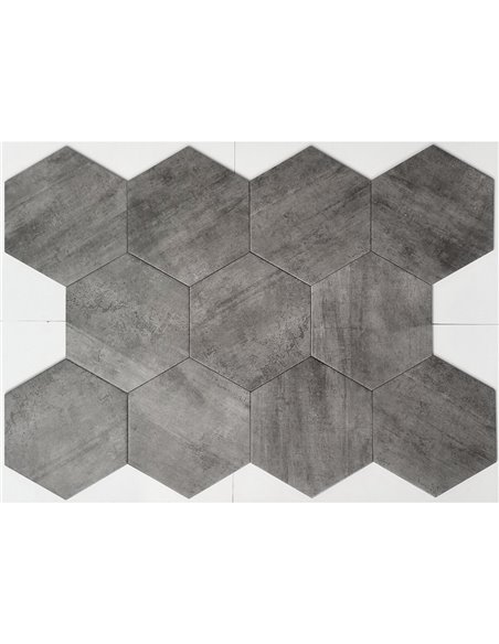 TR 12x x 10.3 Hexagon Dark Grey - Box