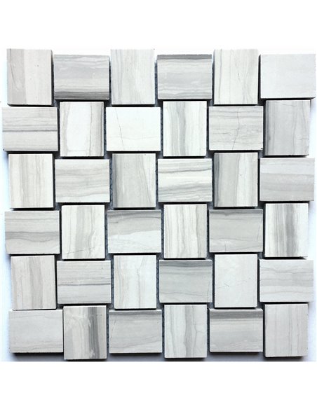 TR 2x2 Denver Ice Grey Basketweave - Box