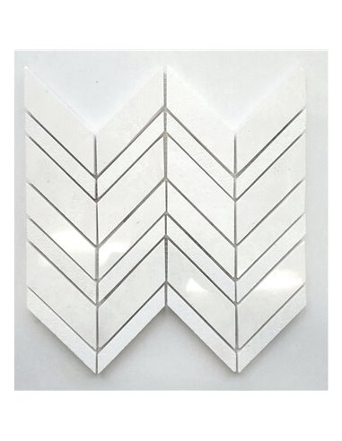 TR 1x1 Chevron Pearl  - Box