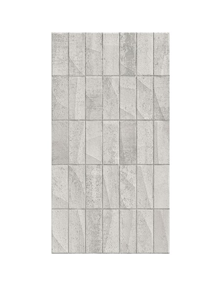 Porcelanosa Mosaico Nantes Acero L 33,3X59,2(A) - Box