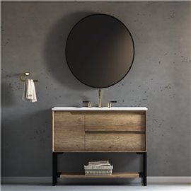 Virta Ashley 48 Inch Floor Mount Single Sink Vanity with...