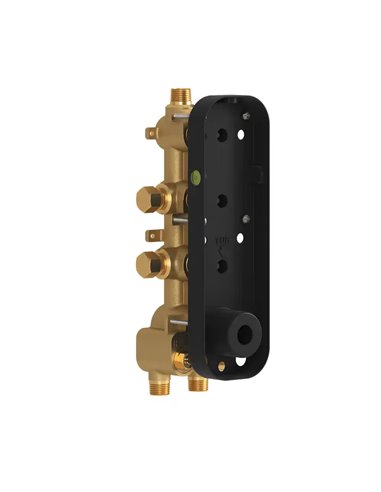 Kalia 3-Way Aquatonik Type T/P ½" Rough Push-Button Thermostatic Valve