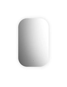 Kalia Eclipse Rect. Rounded Corners Backlit Led Illuminated Rectangular Rounded Corners Shape Mirror With Touch-Switch For Color