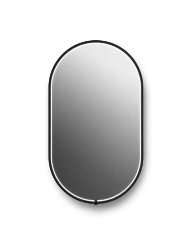 Kalia Nox Oblong Led Lighting Mirror 22 X 38 With Touch Switch For Color Temperature Control