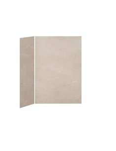 Kalia 60X32 Minerals 60X32 2-Panel Shower Wall Kit For Corner Installation - Minerals Gloss