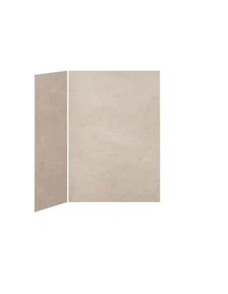 Kalia 60X36 Minerals 60X36 2-Panel Shower Wall Kit For Corner Installation - Minerals Gloss