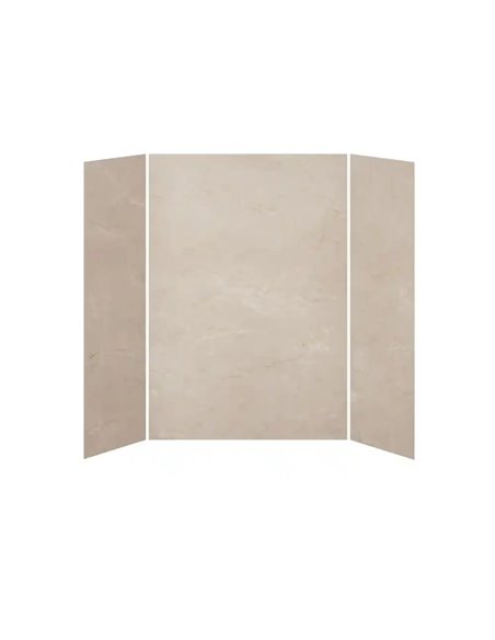 Kalia 32X60X32 Minerals 60X32 3-Panel Shower Wall Kit For Alcove Installation - Minerals Gloss