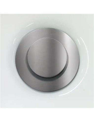 Kalia Push Drain With Overflow Assembly With 35.5mm Cap
