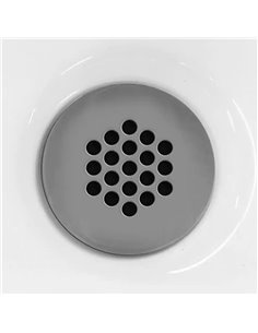 Kalia Drain With Overflow Assembly With Grid Surface