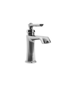 Kalia Rustik Single Hole Lavatory Faucet With Push Drain And Overflow