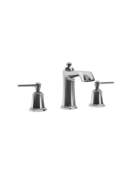 Kalia Rustik Widespread Lavatory Faucet With Push Drain With Overflow