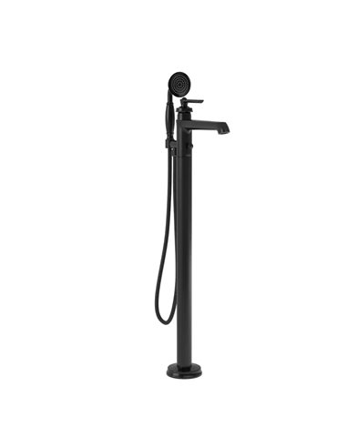 Kalia Rustik Floormount Tub Filler With Handshower