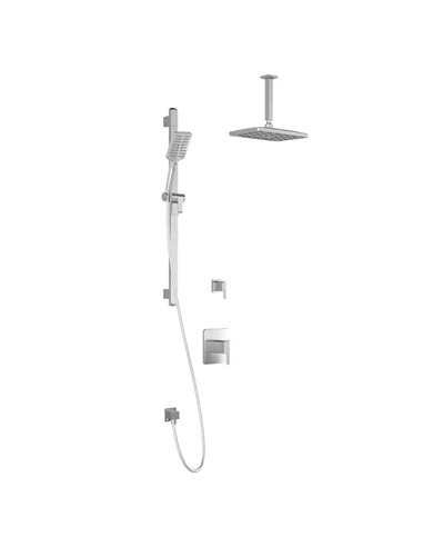 Kalia Grafik TD2 Premia Aquatonik T/P Shower System Vertical Ceiling Arm