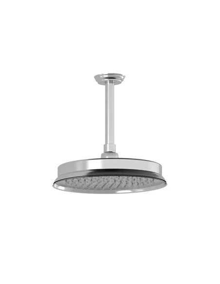 Kalia Rustik 229mm (9") Rainhead And 153mm (6") Vertical Ceiling Arm