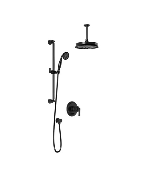 Kalia Rustik PB4 Pressure Balance Shower System Vertical Ceiling Arm