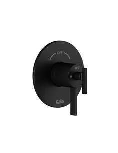 Kalia Roundone 2-Way Aquatonik Type T/P 1/2" Coaxial Valve With Diverter And Round Decorative Trim 2